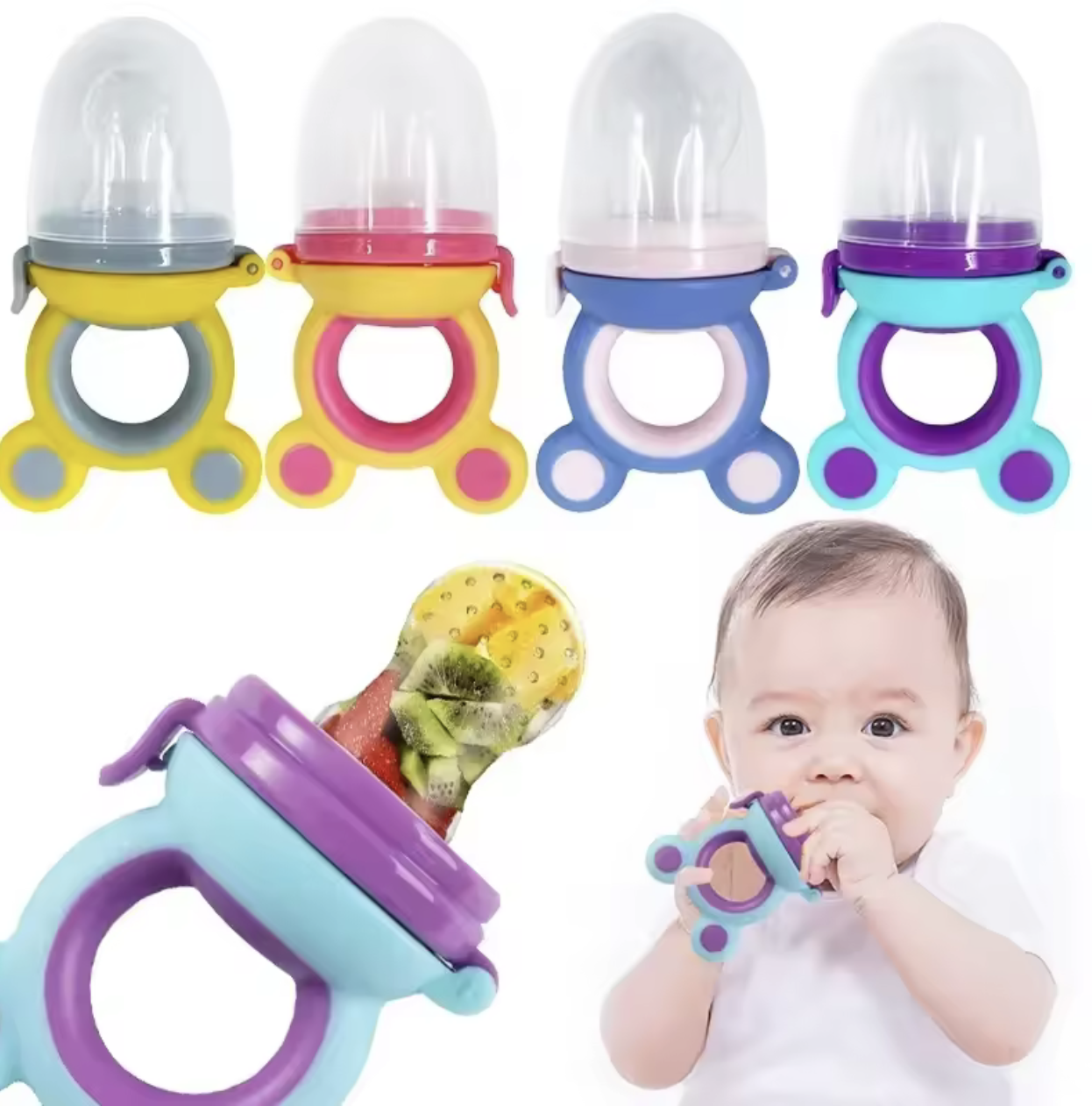 Cucla za voće za bebe (2 komada — 1+1 GRATIS)